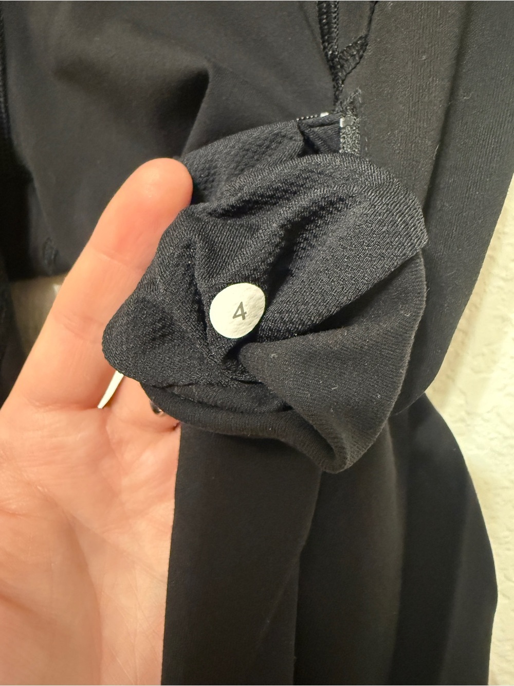 Lululemon| Black Studio Flare Yoga Pants Size 4 Zip Pockets Athletic - Picture 6 of 9